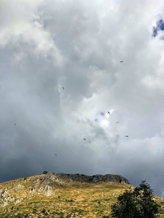 parapendio norma lazio